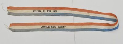 Zastavna vrpca društva 