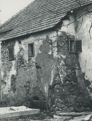 Velika Ves (Krapina) - Dvorac Popovec (Kulmer), sjeverno pročelje