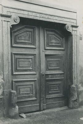 Varaždin - Bobićeva ulica 8, portal