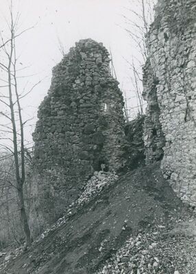 Zelingrad - Stari grad Zelingrad, ulazna i sjeverna kula