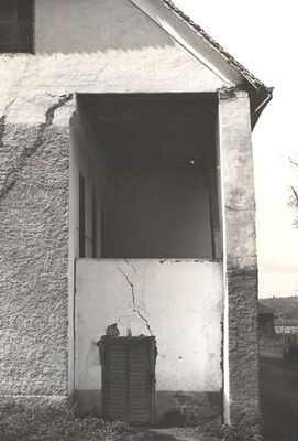 Kraj Donji - Kurija, detalj sjevernog pročelja