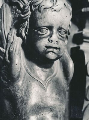 Svetice (Ozalj) - Crkva Blažene Djevice Marije, detalj korske klupe