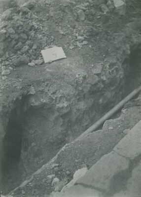 Varaždinske Toplice - Arheološka iskopavanja, zid br. 5.