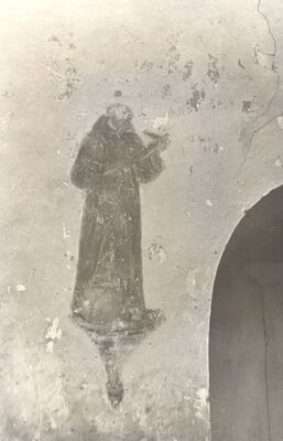 Kotari - Župni dvor, zidna slika