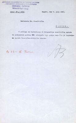 Fotografije sveučilišne zgrade s kraja 19. stoljeća