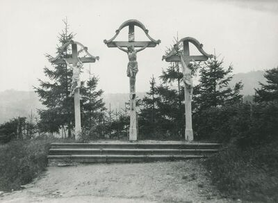 Trški Vrh (Krapina) - Crkva Majke Božje Jeruzalemske, vanjština, detalj