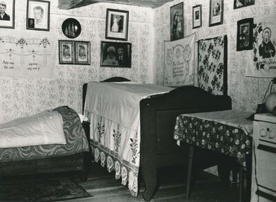 Slapno (Ozalj) - Tradicijska kuća, detalj unutrašnjosti