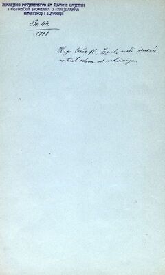 Hugo Oskar pl., Zagreb, Mihanovićeva 20, moli izuzeće kvaka sa štitovima od rekvizicije