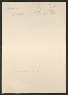 Siročić, Branko, 1.7.1918. Policijski karton