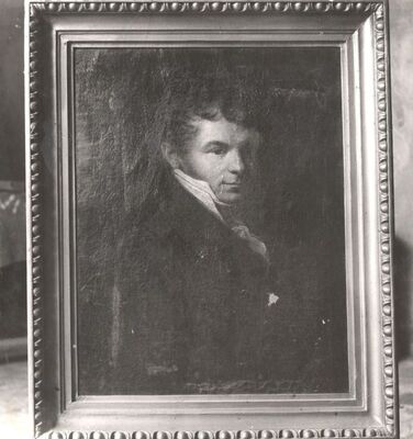 Slavetić - Dvorac Oršić, portret mladog muškarca