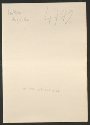 Sutlović, Miljenko, 5.8.1919. Policijski karton