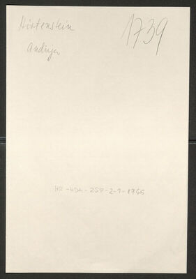 Hirtenstein, Andrija, 6.10.1897. Policijski karton