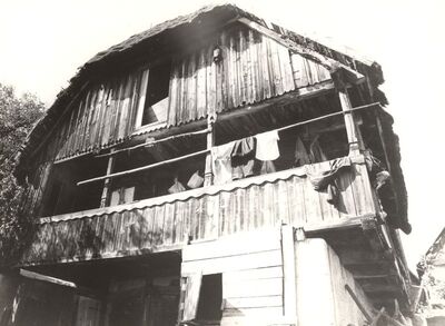 Noršić Selo - Tradicijska kuća, zabatno pročelje