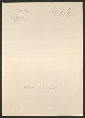 Sambolek, Stjepan, 1923. Policijski karton