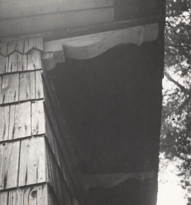 Cvetković Brdo - Kapela sv. Roka, detalj vanjštine