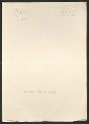 Čubelić, Tomo, 6.10.1907. Policijski karton