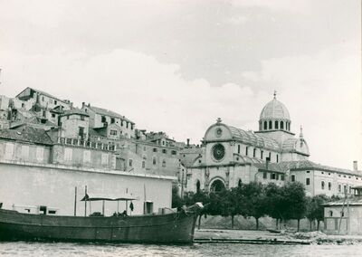 Šibenik - Pogled na katedralu sv. Jakova
