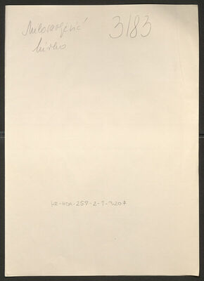 Milosavljević, Mirko, 1915. Policijski karton