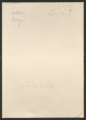 Mužar, Marija, 3.12.1907. Policijski karton