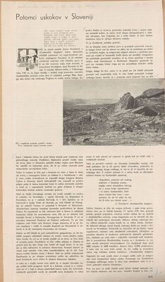 Potomci uskokov v Sloveniji