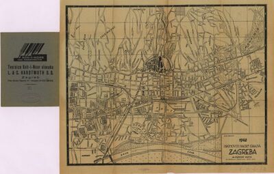 Najnoviji nacrt grada Zagreba