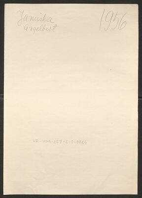 Januška, Engelbert, 7.1.1913. Policijski karton