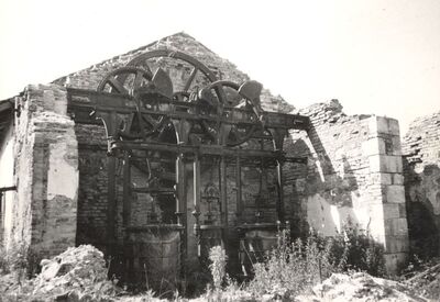 Bešlinec - Stara visoka peć, mehanizam duhaljke