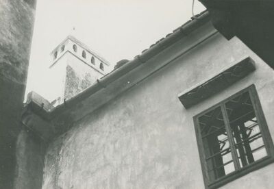 Trakošćan - dvorac, dvorište, jugoistočni ugao