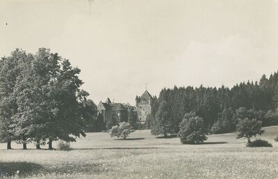 Maruševec - dvor Vragovića sada Pongratza, park