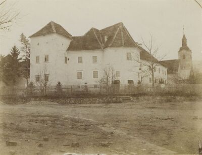 Ivanec - dvor Kukuljevića (stari grad Ivanec)