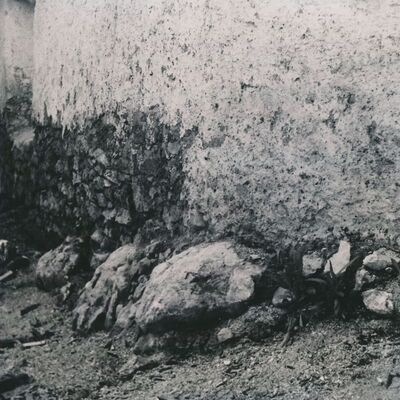 Ozalj - Stari grad, žitnica, predvorje, detalj