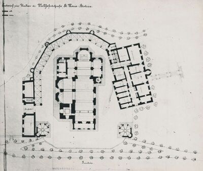 Marija Bistrica - Župna crkva sv. Marije Bistričke, tlocrt
