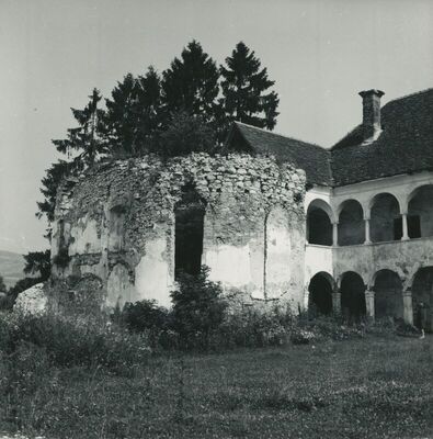 Novi Dvori Klanječki (Klanjec) - Dvor Erdödya, vanjština, detalj