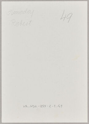 Amodaj, Robert, 7.12.1910. Policijski karton