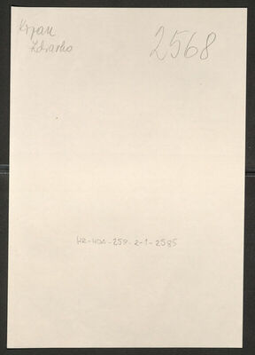 Krpan, Zdravko, 10.3.1920. Policijski karton