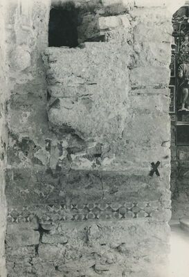 Belec (Zlatar) - Crkva sv. Jurja, trijumfalni luk, detalj