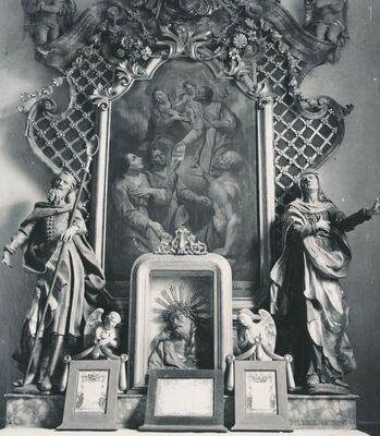 Svetice (Ozalj) - Crkva Blažene Djevice Marije, oltar sv. Josipa