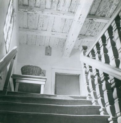 Vukovina - Kurija Alapić, stubište