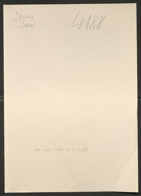 Savina, Ivan, 28.2.1908. Policijski karton