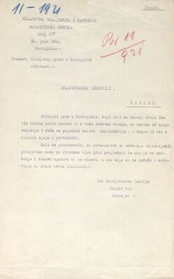 Hrvatska Kostajnica - Stari grad Kostajnica, ruševnost