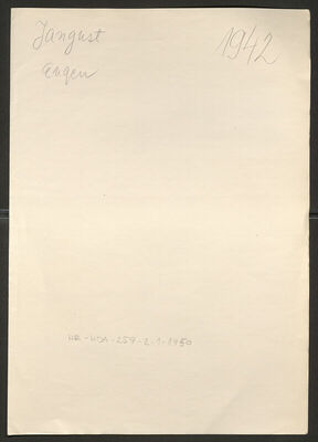 Jaugust, Eugen, 26.10.1913. Policijski karton