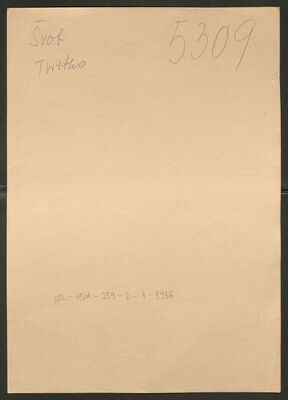 Švob, Tvrtko, 4.7.1917. Policijski karton