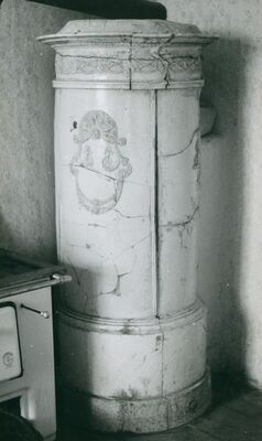 Gradec - Biskupski dvorac, peć na prvom katu