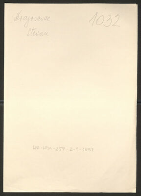 Dragosavac, Stevan, 1.4.1888. Policijski karton