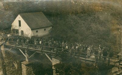 Ozalj - Stari grad, prilazni most starome gradu