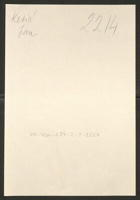 Kesić, Ivan, 6.1.1880. Policijski karton