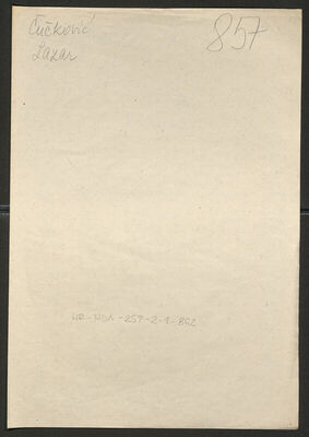 Čučković, Lazar, 14.1.1904. Policijski karton