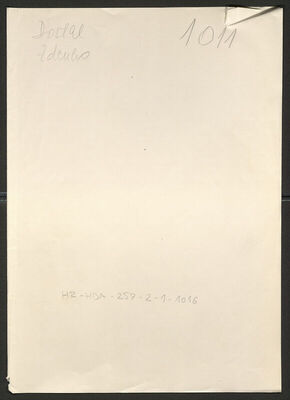 Dostal, Zdenko, 25.7.1913. Policijski karton