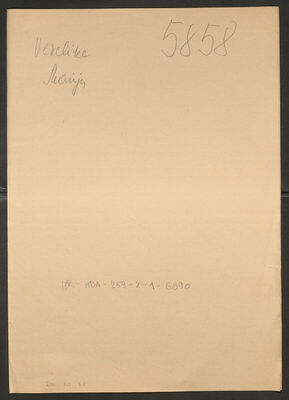 Venclike, Marija rođ. Sorokin, 23.3.1888. Policijski karton