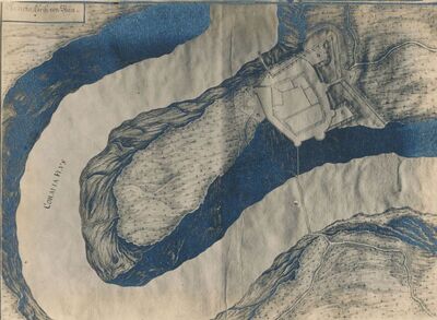 Slunj - tlocrt grada